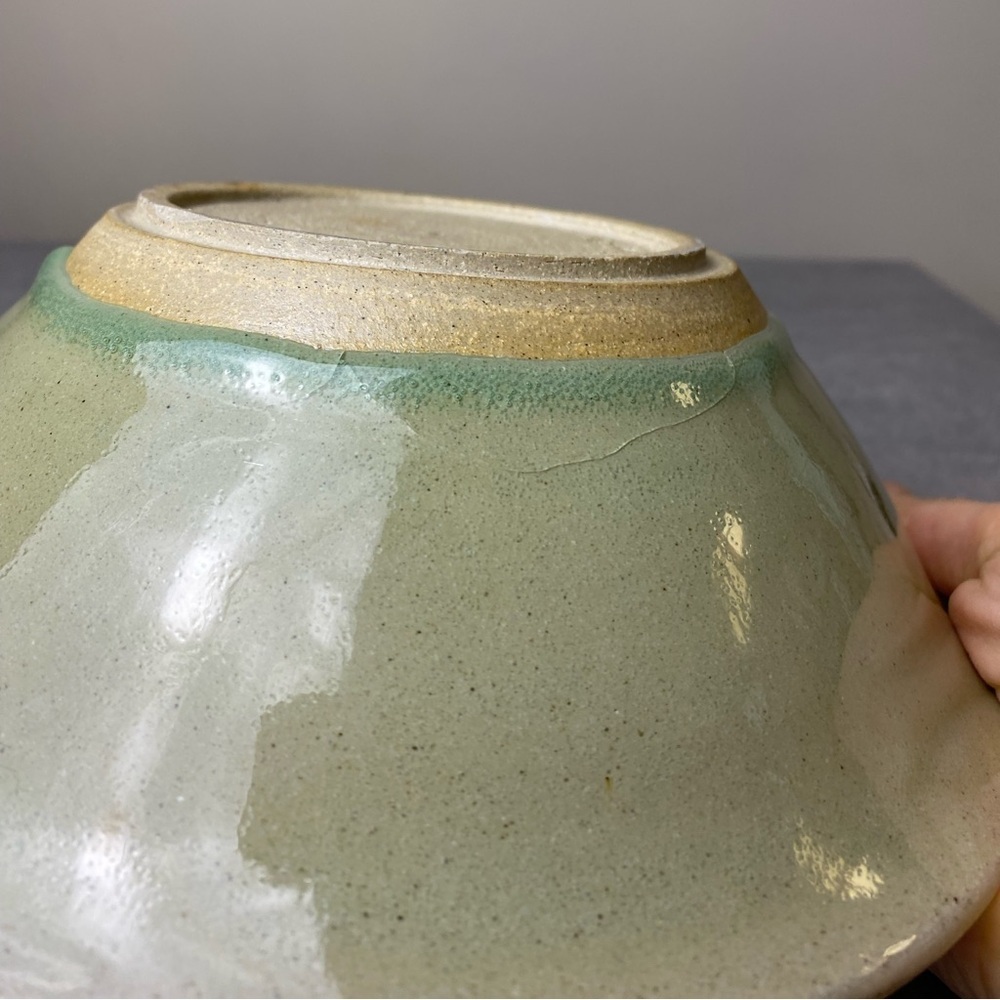 Exquisite Handmade Peacock Glaze Bowl - Salads, Soups, Etc -Micro & Washer Safe - Picture 5 of 8